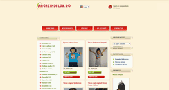 Desktop Screenshot of magazindelux.ro